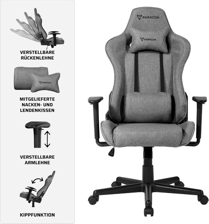 Actual product image Ebuy24 Gaming Chair Paracon Brawler