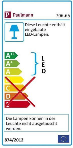 Energie-Label Paulmann MaxLED 500 Stripe Set (Kaltweiss, 300 cm, Indoor)
