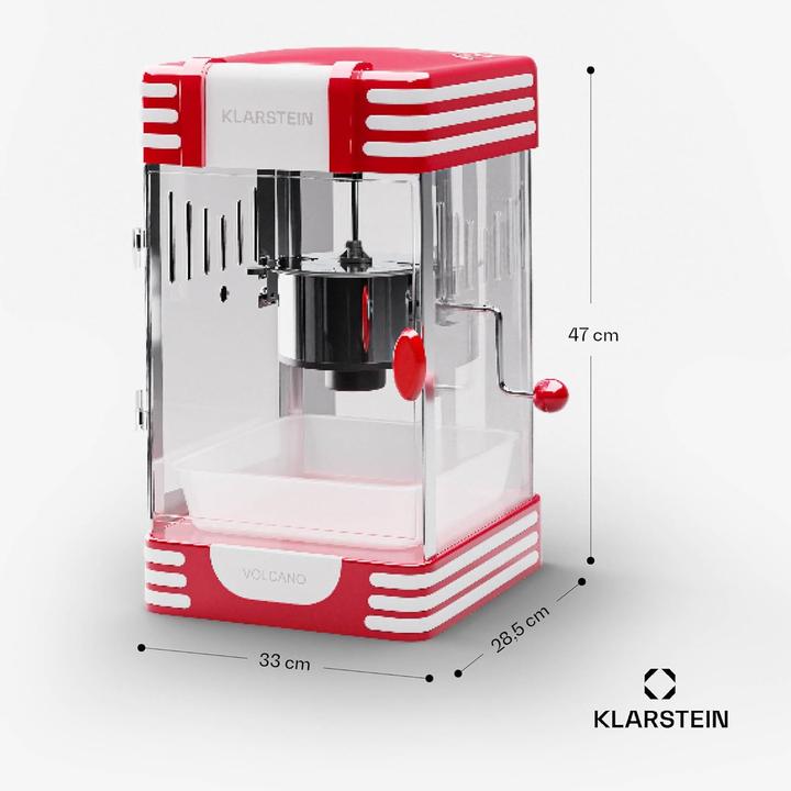 Actual product image Klarstein Popcorn machine