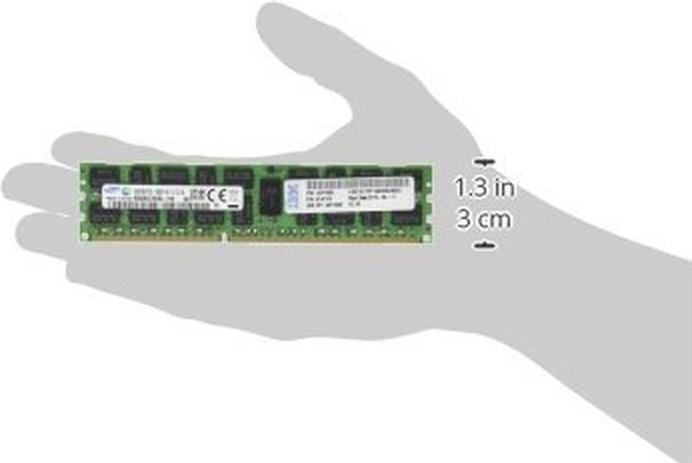 Actual product image IBM (, 2Rx4, ) PC3L-10600 CL9 ECC DDR3 LP RDIMM memory module (1 x 16GB, 1333 MHz, DDR3-RAM, DIMM)
