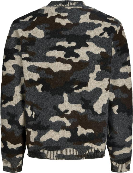 Produktbild Jack & Jones Jcofade Knit Aop Crew Neck Styd Aw25 (S)