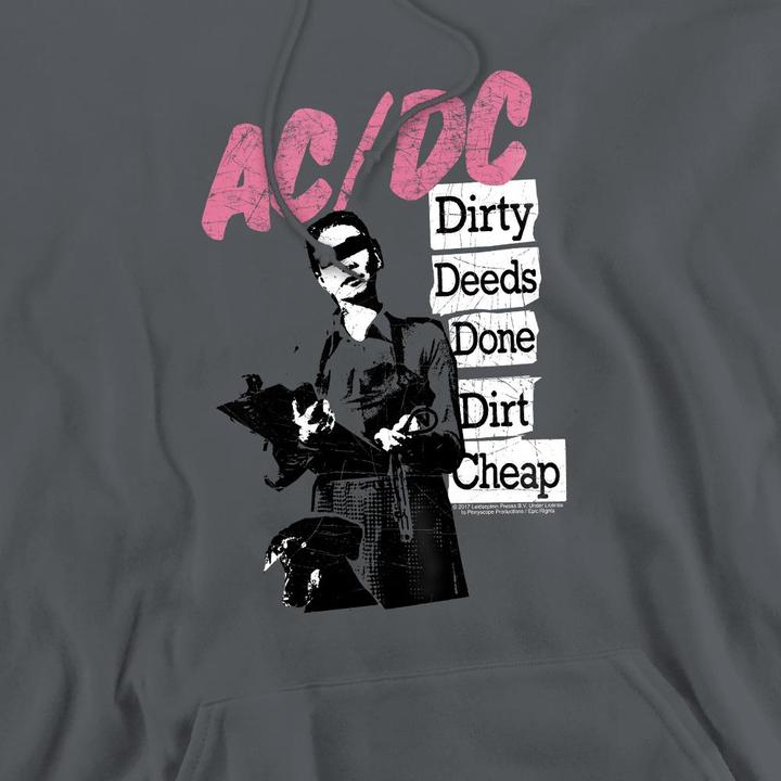 Immagine prodotto AC/DC Dirty Deeds Felpa con Cappuccio Uomo (S)