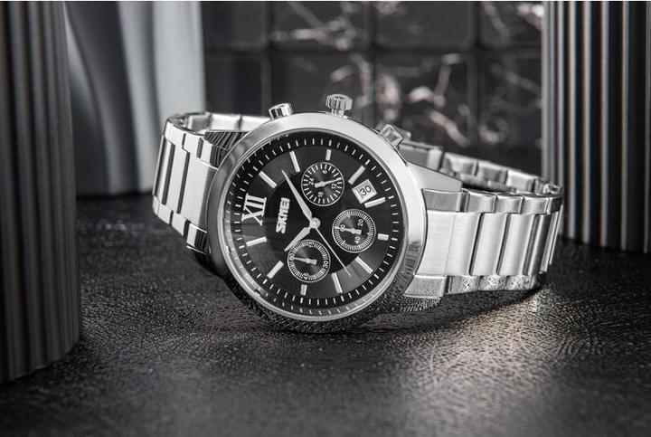 Produktbild Skmei 9097BK Herrenuhr + BOX (Analoguhr, 43 mm)