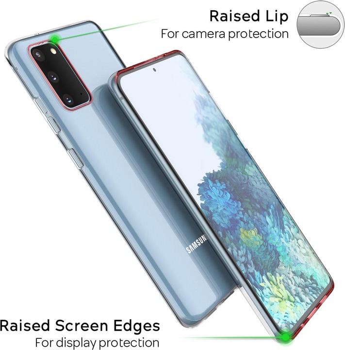 Actual product image Nalia Mobile phone cover (Samsung Galaxy S20)