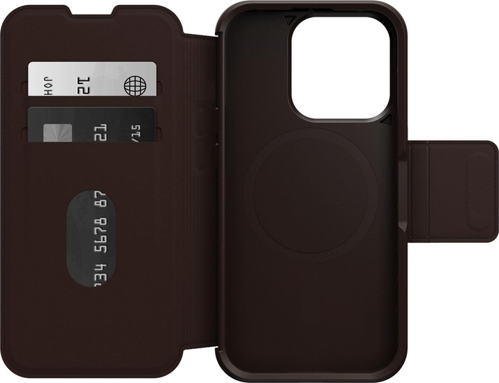 Produktbild OtterBox Strada Folio mit MagSafe (Apple iPhone 15 Pro)