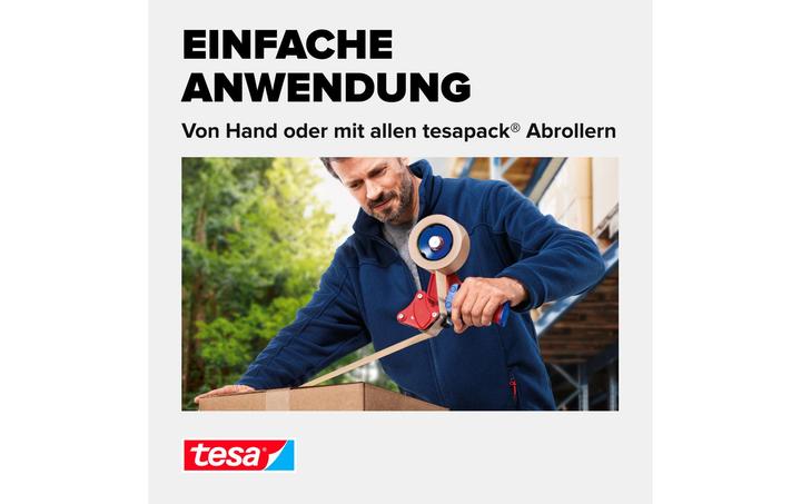 Image du produit tesa Tesapack 3x PAPER ecoLogo ruban d'emballage (50 mm)