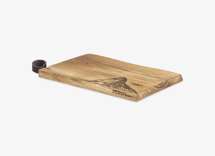 Produktbild Panorama Knife Holzbrett RUSTIKAL Matterhorn