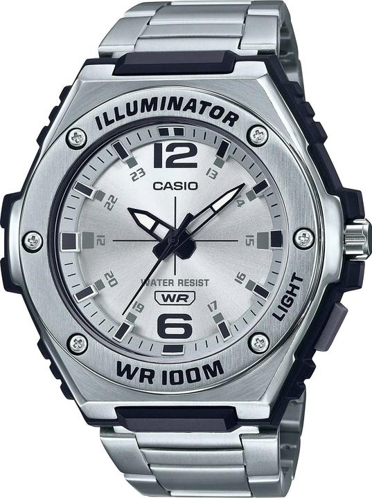 Actual product image Casio Collection - MWA-100HD-7AVEF (Analogue wristwatch, 51 mm)