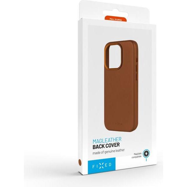 Fixed Custodia MagLeather per Samsung Galaxy S24 Ultra 5G - Marrone (Samsung Galaxy S24 Ultra), Cover smartphone, Marrone