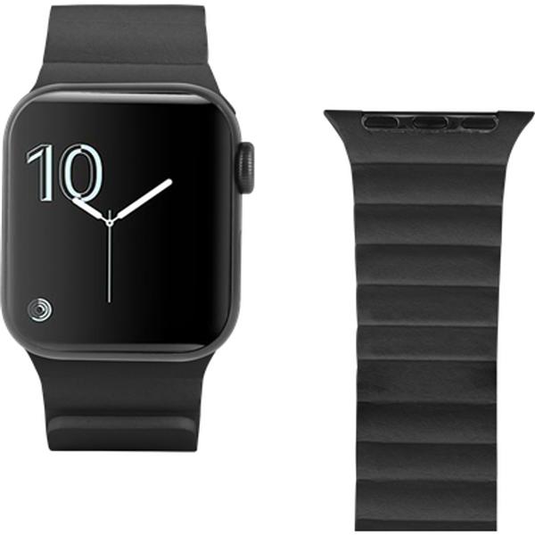 Actual product image Just in Case Leder-Armband MagFit Leather Black (PU leather)