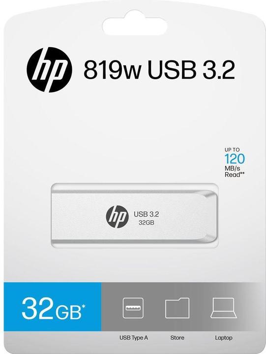 Actual product image HP 32GB 819w USB 3.2 Flash Drive (32 GB, USB-A)