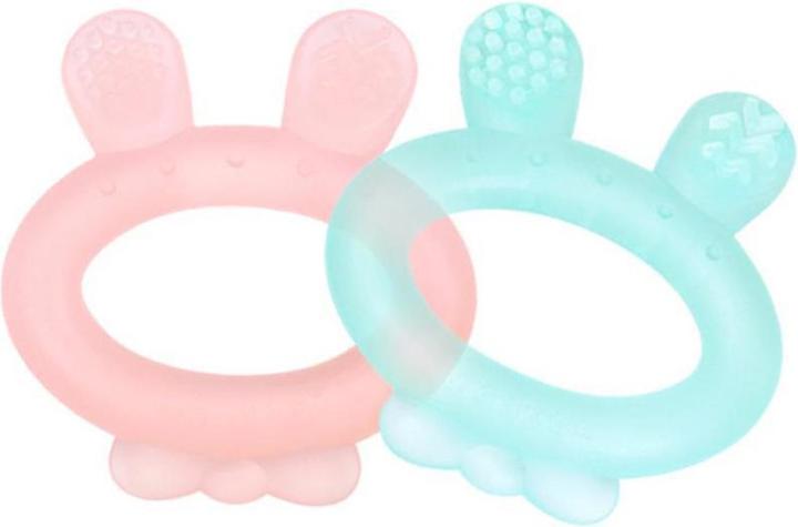 Produktbild Haakaa Beissring Hasenohr - Blau