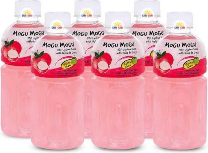 Actual product image Mogu mogu Lychee (24 x 32 cl)