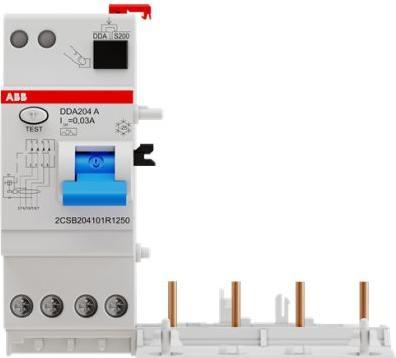 Produktbild ABB FI-Schutzschalterblock 4-polig 25A 30mA