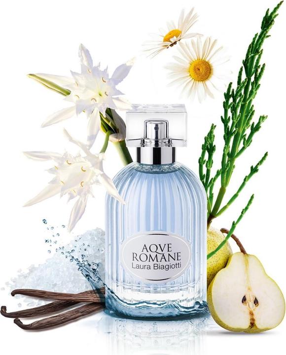 Actual product image Laura Biagiotti AQVE ROMANE - Rubus Maris Eau de Toilette Natural Spray (Eau de toilette, 100 ml)