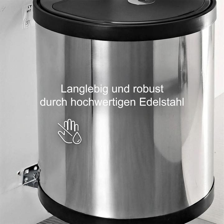 Produktbild Relaxdays Einbaumülleimer (8 l)