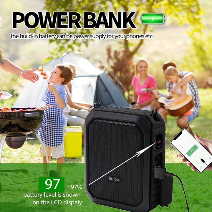 Produktbild Shidu S611 Wireless Sprachverstärker Bluetooth Lautsprecher