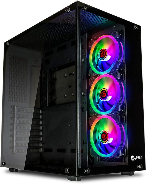 Produktbild Talius Cronos ATX Gaming Box, Schwarz (ATX, mATX, Mini-ITX)