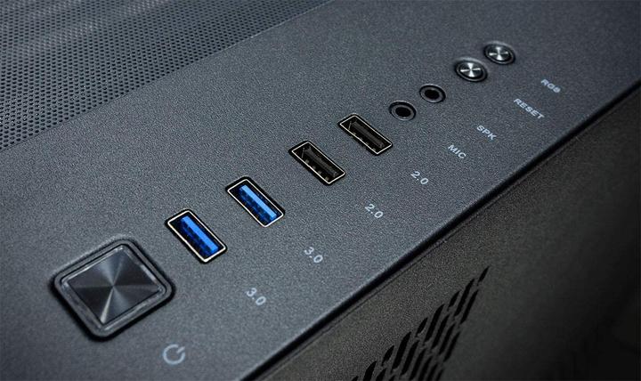 Produktbild Talius Cronos ATX Gaming Box, Schwarz (ATX, mATX, Mini-ITX)