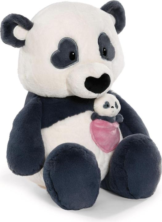 NICI 62612 Kuscheltier Love Panda 40cm mit Herztasche und (40 cm)