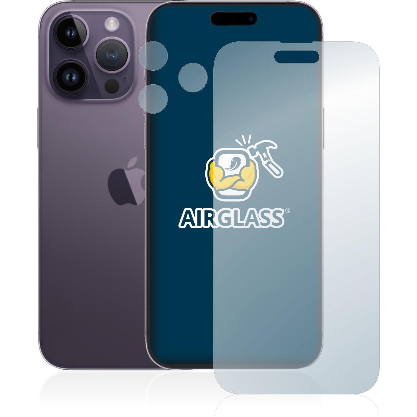 Thumbnail - BROTECT AirGlass Panzerglasfolie (1 Stück, Apple iPhone 14 Pro Max), Smartphone Schutzfolie, Transparent