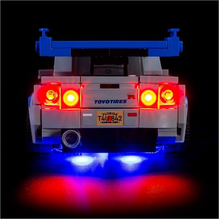 Produktbild Light my bricks LED Licht Set für LEGO 76917 Speed Champions Nissan Skyline GT-R (R34)