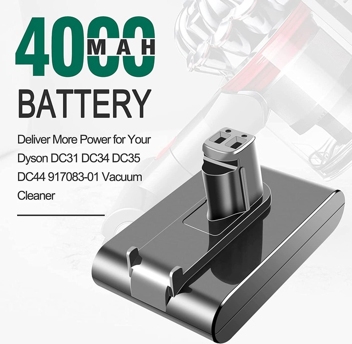 Image du produit Advtronics Batterie de rechange 22,2V pour Dyson DC31