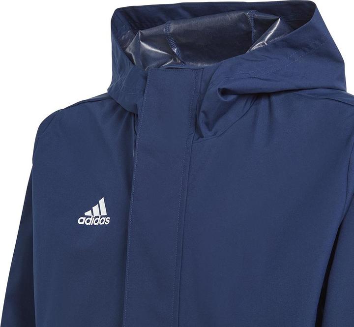 Actual product image adidas Kids Jacket Entrada 22 All-Weather navy blue IK4012 (140cm) (140)