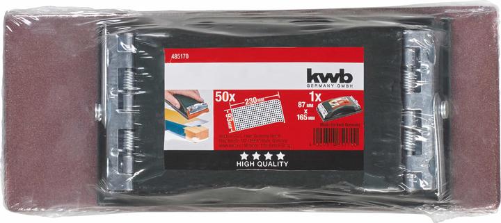 Produktbild kwb Set Profi Handschleifer U.Sp.P (P50)