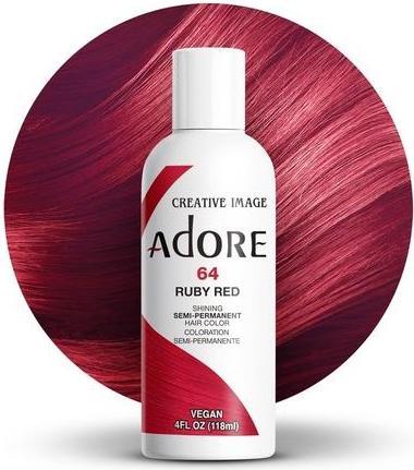 Image du produit Adore Shining Semi-Permanent Hair Colour 64 Ruby Red 118ml (64 Rouge rubis)
