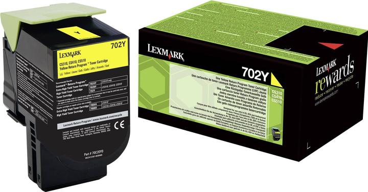 Actual product image Lexmark 70c20y0 (Y)