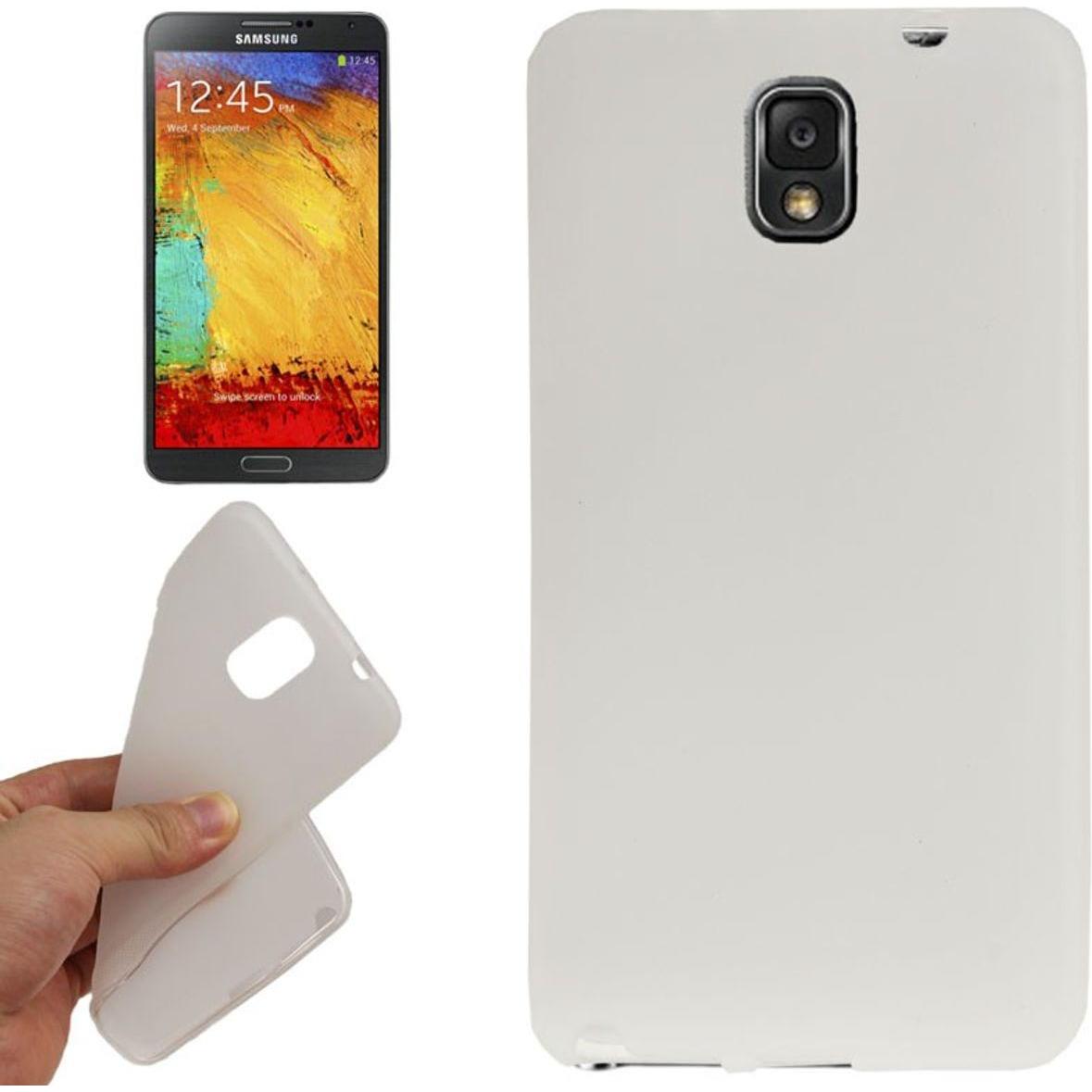 König Design Handyhülle TPU Schutzhülle für Samsung Galaxy Note 3 N9000 transparent (Samsung Galaxy Note 3), Smartphone ...