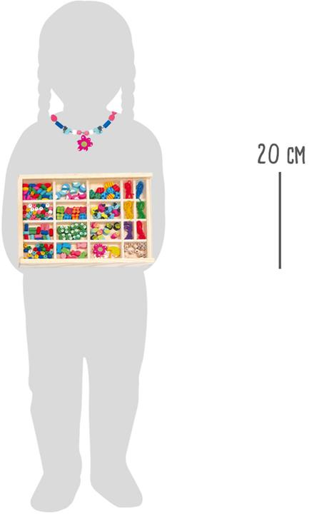Image du produit small foot Enfiler des perles dans une boîte en bois