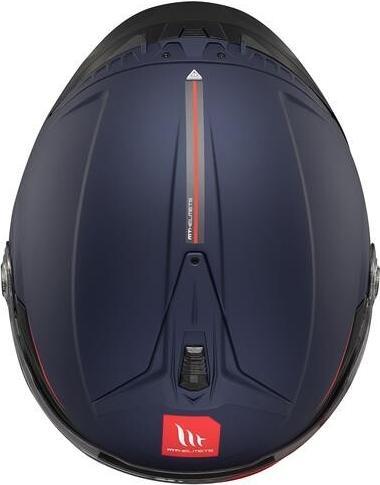 Actual product image MT Helmets modular motorcycle helmet cosmo sv solid a7 (59 - 60 cm, L)