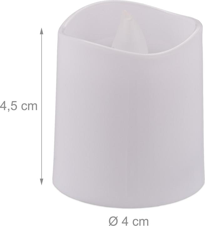 Actual product image Relaxdays 12x LED tea lights (12x)