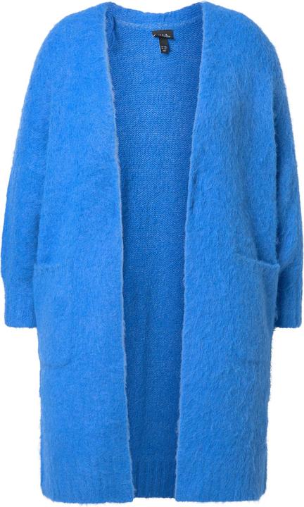 Produktbild Ulla Popken Long-Strickjacke, kuschelweich, offene Form, Langarm (58)
