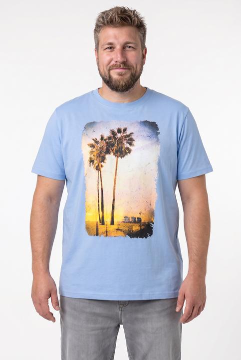 Produktbild Men+ T-Shirts, 2er-Pack, Halbarm, Print, Rundhals (L)