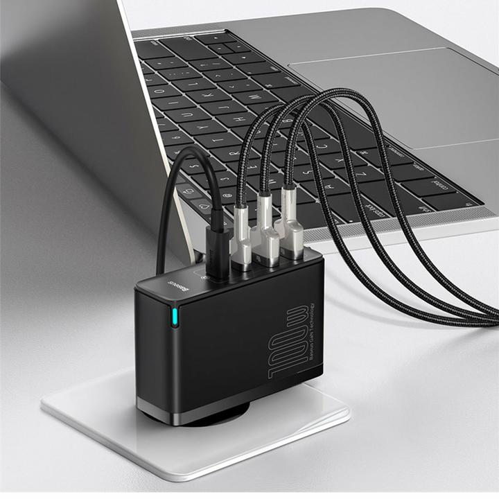 Actual product image Baseus GaN2 Pro Quick Charger (100 W)
