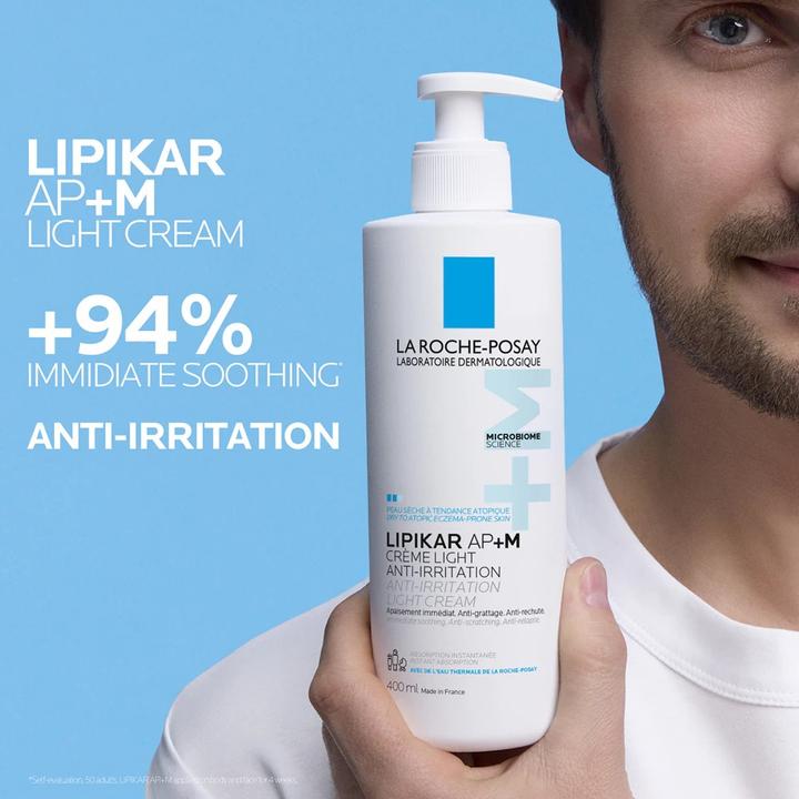 Actual product image La Roche Posay Lipikar Creme Light / Lipikar Baume Light AP+M (Body lotion, 400 ml)
