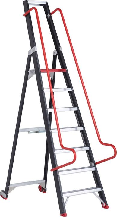 Immagine prodotto kaiserkraft Scala mobile di stoccaggio e scaffalatura (Scaletta)