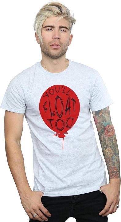 Immagine prodotto Universal Textiles Pennywise You'll Float Too Maglietta Uomo (S)