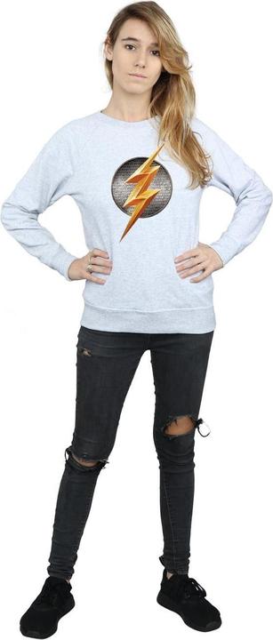 Image du produit - Sweat JUSTICE LEAGUE MOVIE FLASH EMBLEM - Femme (XXL)