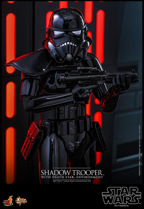 Produktbild Hot Toys Star Wars Movie Masterpiece Actionfigur 1/6 Shadow Trooper with Death Star Environment 30 cm