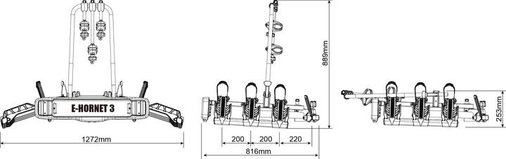 Actual product image BuzzRack E-Hornet 3