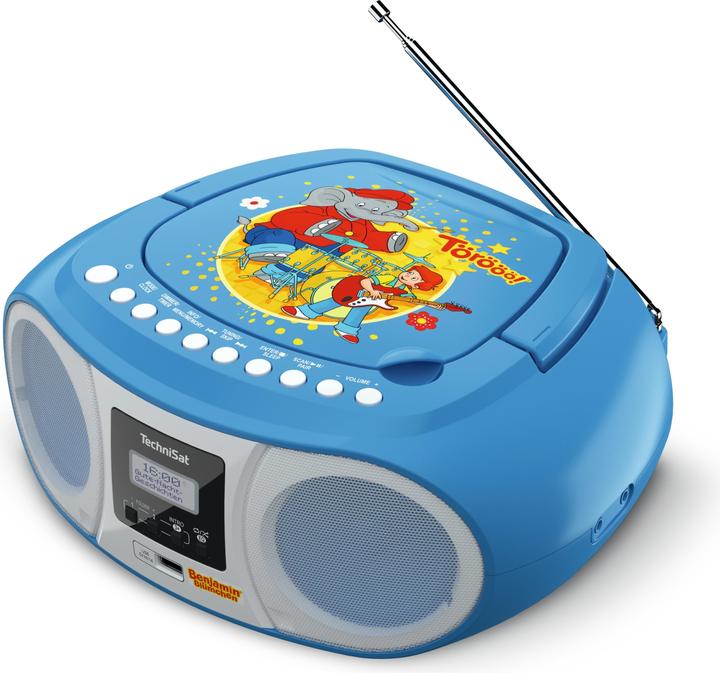 Produktbild TechniSat DigitRadio 1990 Benjamin Blümchen Edition (DAB+, FM, Bluetooth)