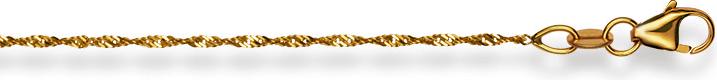 Image du produit Natsumi Schmuck Collier en or jaune 18K/750 Singapour 1.2mm (750/18 K Or jaune, 40 cm)