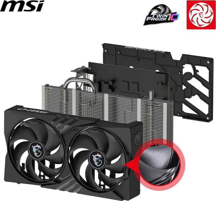 Produktbild MSI RTX5050 8G Gaming OC 8GB GDDR6 HDMI 3xDP (8 GB)