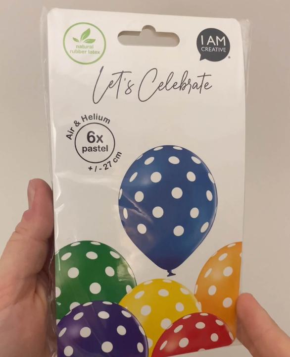 Produktbild I Am Creative Let’s Celebrate, Luftballone (6x)