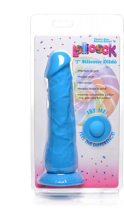 Actual product image Lollicock 17.8cm / 7 inch Silicone Dildo No Balls