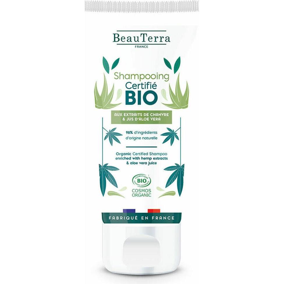 BeauTerra, Shampoo, Bio Champú 75ml (75 ml, Flüssiges Shampoo)